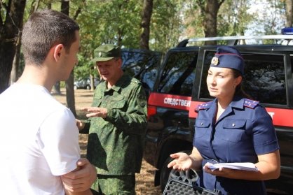 Сотрудники следственного управления СК России по Республике Адыгея приняли участие в проведении межведомственного профессионально-ориентационного мероприятия